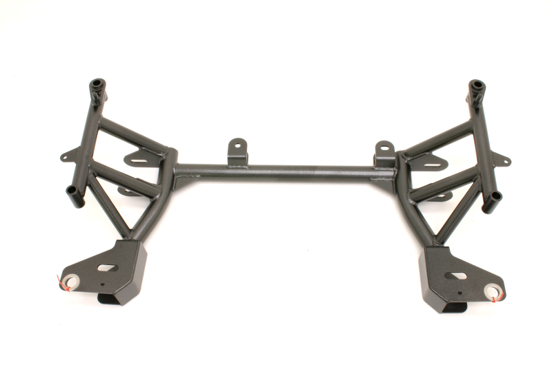 BMR 93-02 F-Body K-Member w/ No Motor Mounts and STD. Rack Mounts - Black Hammertone - KM001H