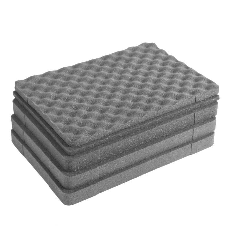 Go Rhino XVenture Gear Hard Case Large 20in. Foam Kit (Foam ONLY) - Charcoal Grey - XG201608FK