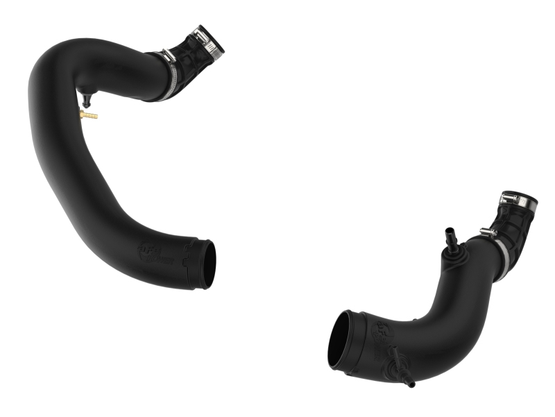 aFe 15-16 Ford F150 V6 3.5L Turbo Inlet Pipes - Black - 59-20006