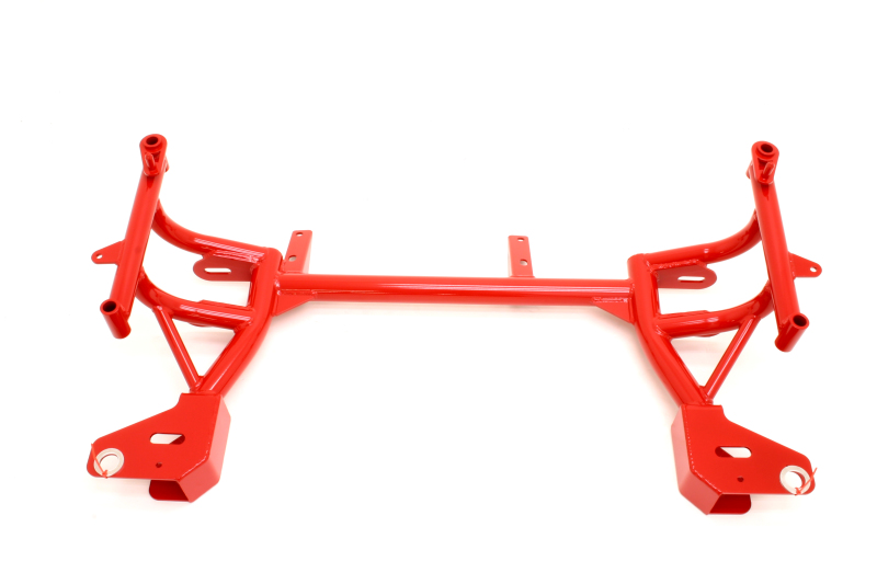 BMR 93-02 F-Body K-Member w/ No Motor Mounts and Pinto Rack Mounts - Red - KM014-1R