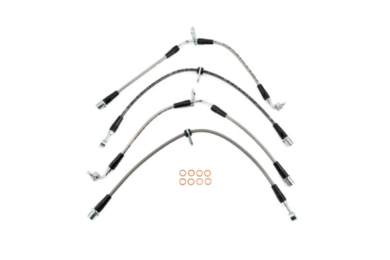 AMS Performance 2022+ Subaru WRX Stainless Steel Brake Lines - AMS.50.01.0001-1