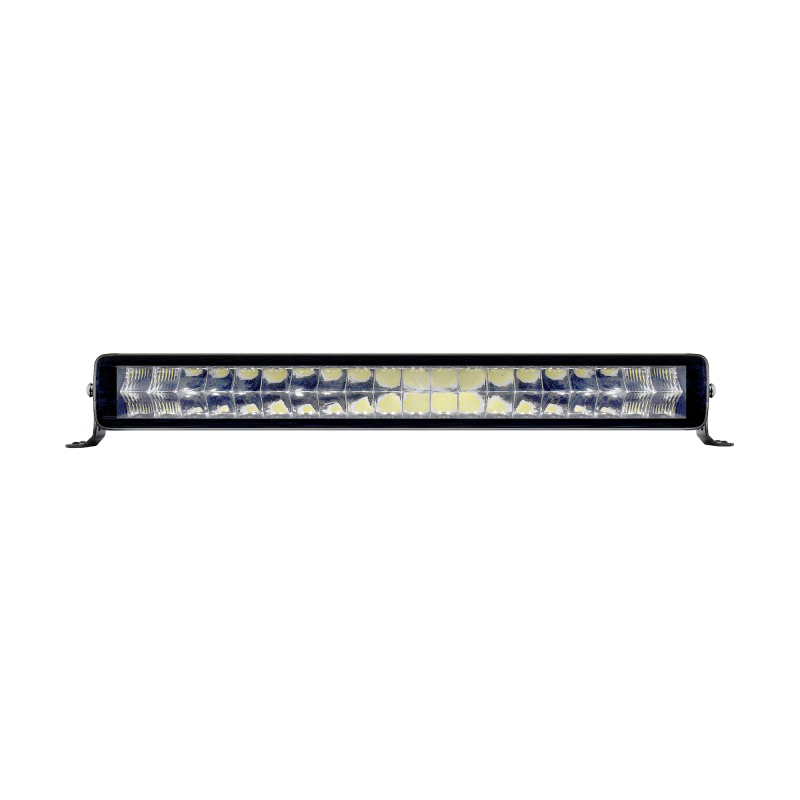 Go Rhino Xplor Blackout Series Dbl Row LED Light Bar (Side/Track Mount) 21.5in. - Blk - 752002111CDS