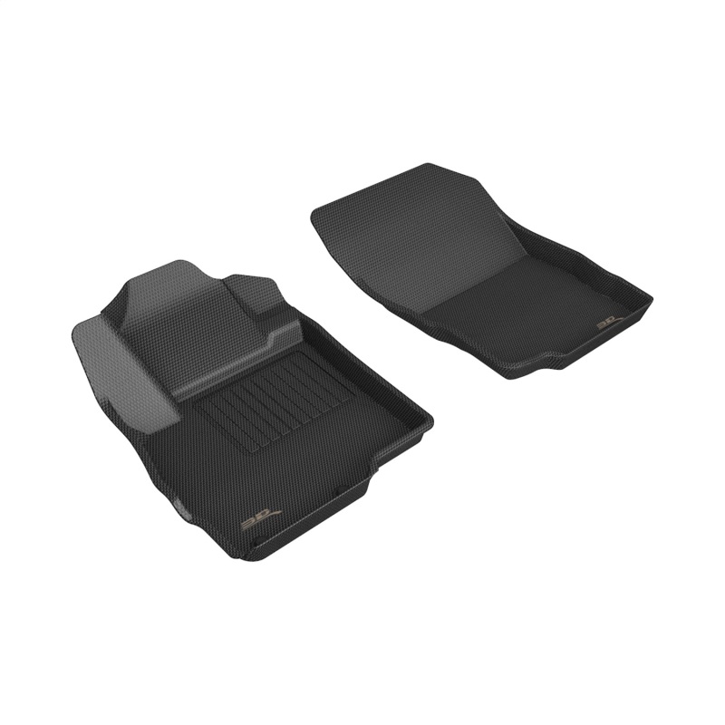 3D Maxpider 18-23 Mitsubishi Eclipse Cross Kagu Floor Mat- Black R1 - L1MT05611509