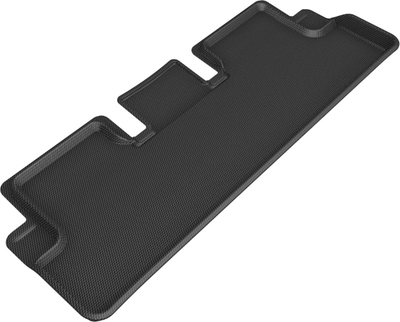 3D MAXpider 2020-2021 Tesla Model 3 Kagu 2nd Row Floormats - Black - L1TL01621509