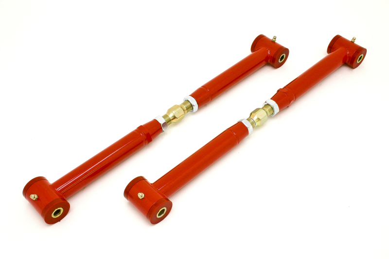 BMR 82-02 3rd Gen F-Body Chrome Moly Lower Control Arms On-Car Adj. (Polyurethane) - Red - MTCA002R