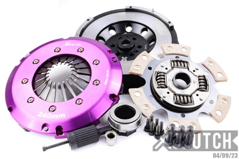 XClutch 2011 BMW 1 Series M Base 3.0L Stage 2R Extra HD Sprung Ceramic Clutch Kit - XKBM24566-1R