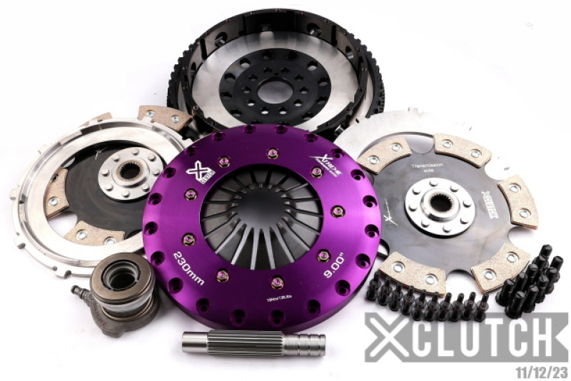 XClutch 05-07 Volvo S40 T5 2.5L 9in Twin Solid Ceramic Clutch Kit - XKFD23648-2E