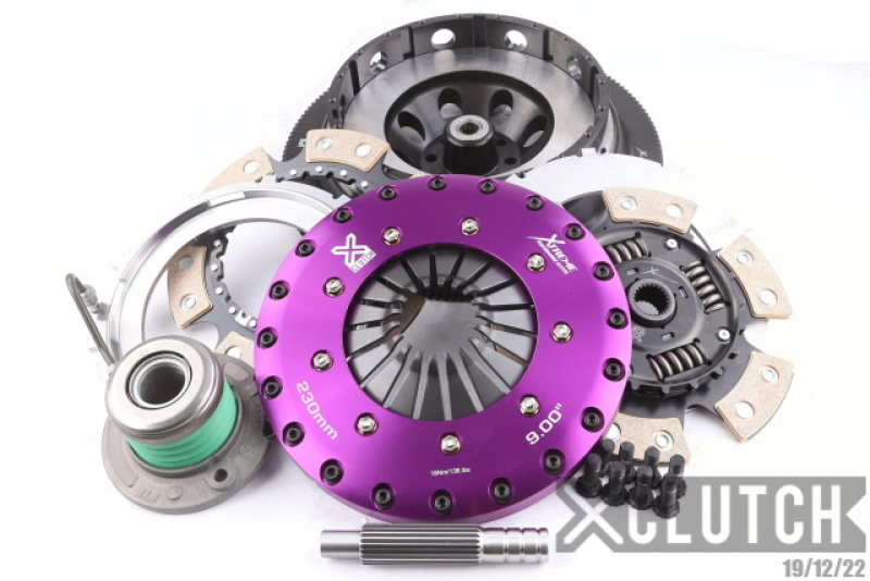 XClutch 18-24 Ford Mustang GT 5.0L 9in Twin Sprung Ceramic Clutch Kit - XKFD23658-2B