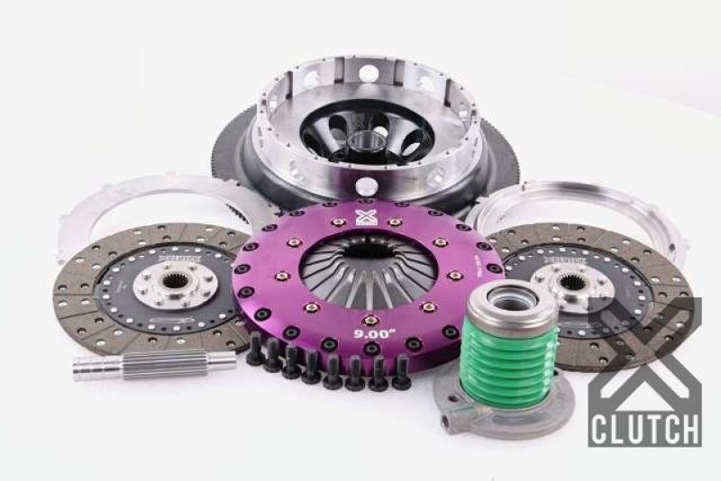 XClutch 18-24 Ford Mustang GT 5.0L 9in Triple Solid Organic Clutch Kit - XKFD23658-2G