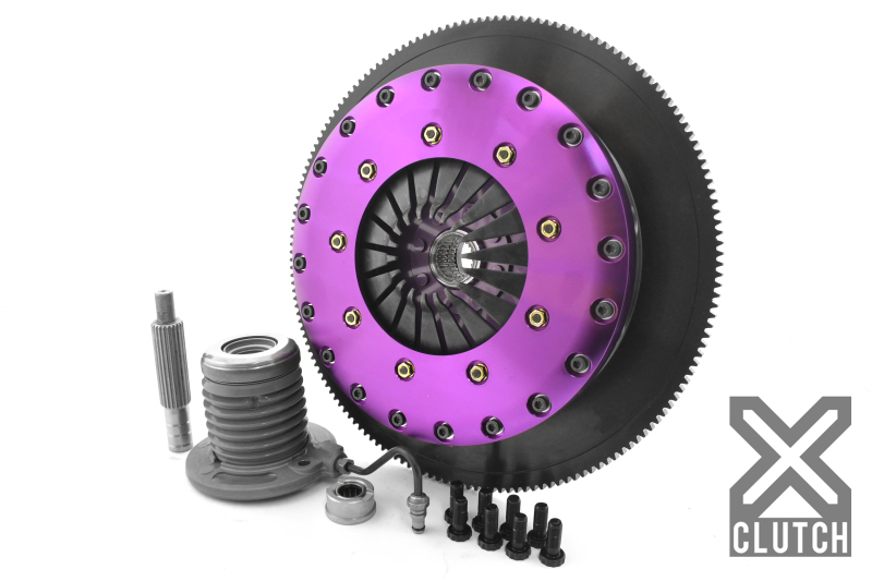 XClutch 07-12 Ford Mustang Shelby GT500 5.4L 9in Twin Solid Ceramic Clutch Kit - XKFD23681-2E