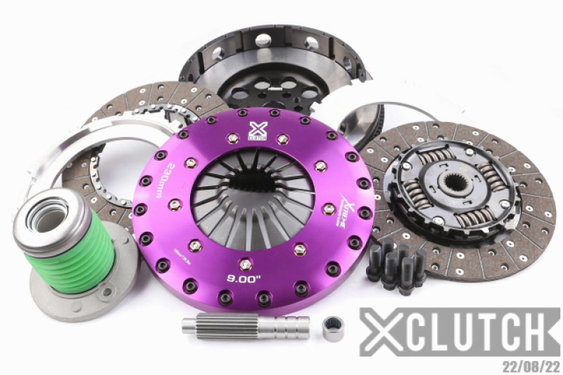 XClutch 15-23 Ford Mustang EcoBoost Premium 2.3L 9in Twin Sprung Organic Clutch Kit - XKFD23697-2A