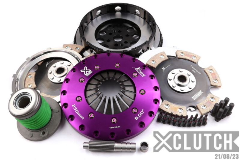 XClutch 15-23 Ford Mustang EcoBoost Premium 2.3L 9in Twin Solid Ceramic Clutch Kit - XKFD23697-2E
