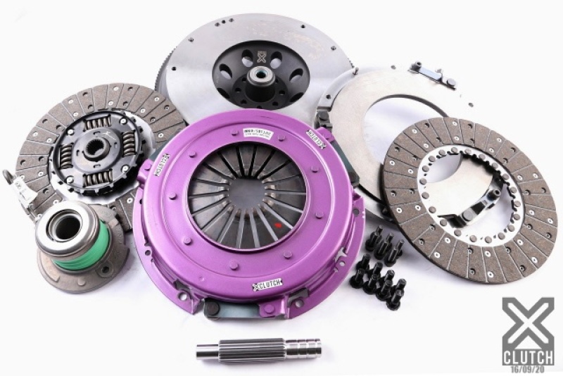 XClutch 18-24 Ford Mustang GT 5.0L 10.5in Twin Sprung Organic Clutch Kit - XKFD27658-2A