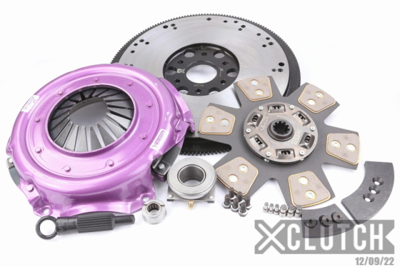 XClutch 68-70 Ford Mustang Base 7.0L Stage 2 Sprung Ceramic Clutch Kit - XKFD28528-1B