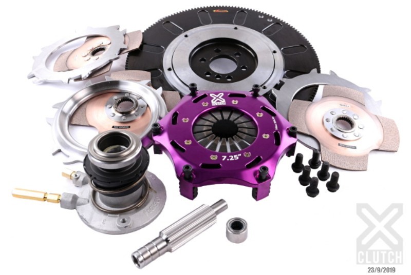 XClutch 98-02 Chevrolet Camaro Z28 5.7L 7.25in Triple Lightweight Solid Ceramic Clutch Kit - XKGM18630-3EL