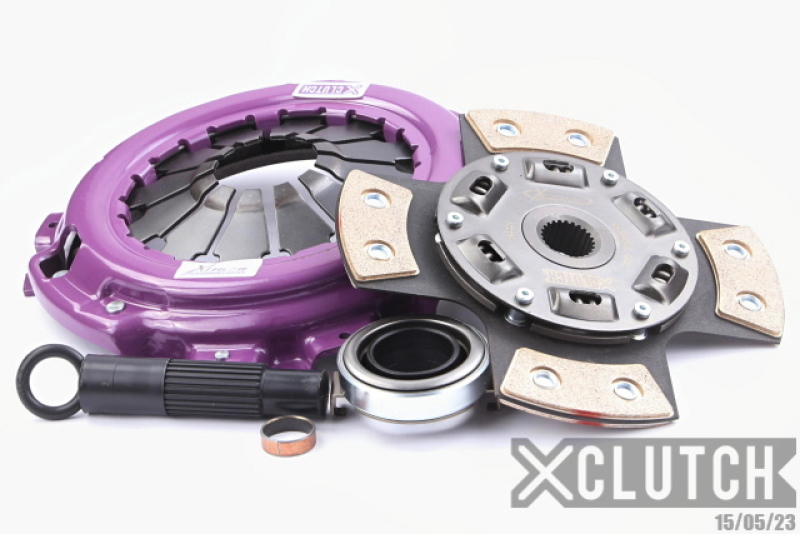 XClutch 02-06 Acura RSX Base 2.0L Stage 2R Extra HD Sprung Ceramic Clutch Kit - XKHN22022-1R