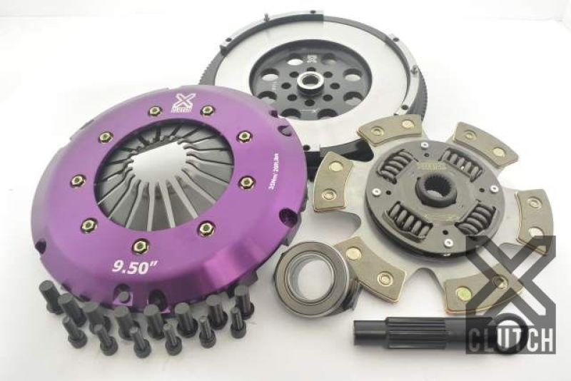 XClutch 17-21 Honda Civic 1.5L Stage 2R Extra HD Sprung Ceramic Clutch Kit - XKHN24538-1R