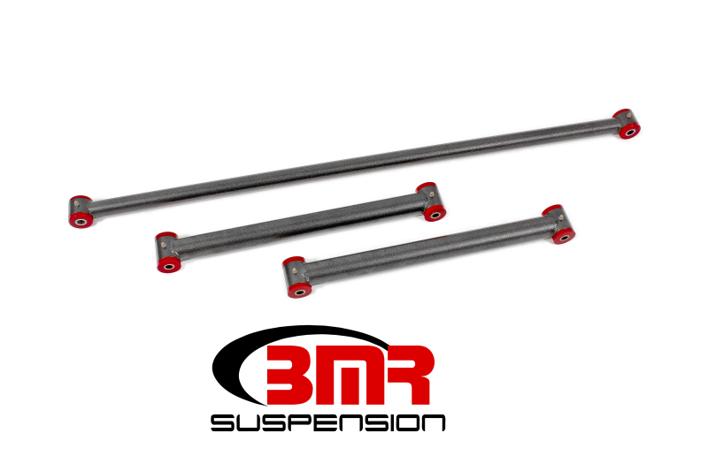 BMR 82-02 3rd Gen F-Body Non-Adj. Rear Suspension Kit Poly (Polyurethane) - Black Hammertone - RSK031H