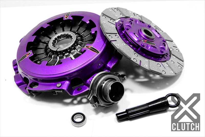 XClutch 1997 Mitsubishi Lancer EVO IV 2.0L Stage 2 Cushioned Ceramic Clutch Kit - XKMI23022-1C