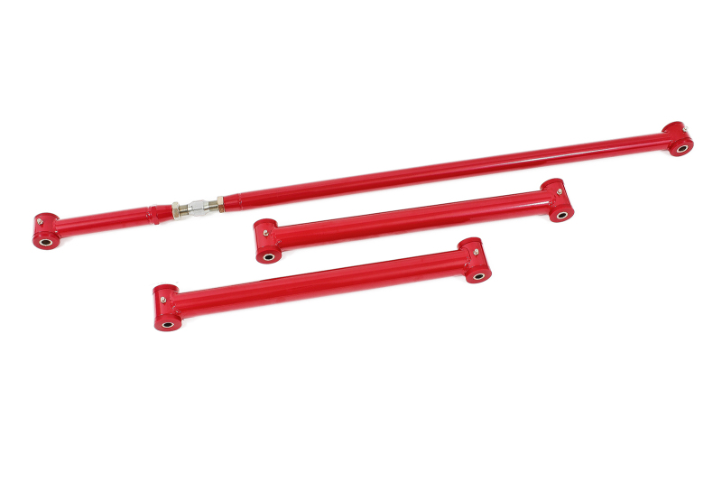 BMR 82-02 3rd Gen F-Body On-Car Adj. Rear Suspension Kit (Polyurethane) - Red - RSK032R
