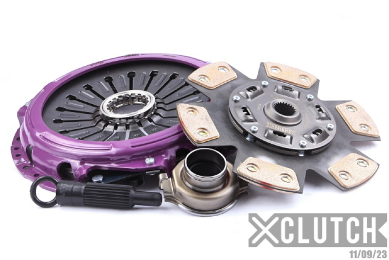 XClutch 01-02 Mitsubishi Lancer EVO VII 2.0L Stage 2 Sprung Ceramic Clutch Kit - XKMI24010-1B