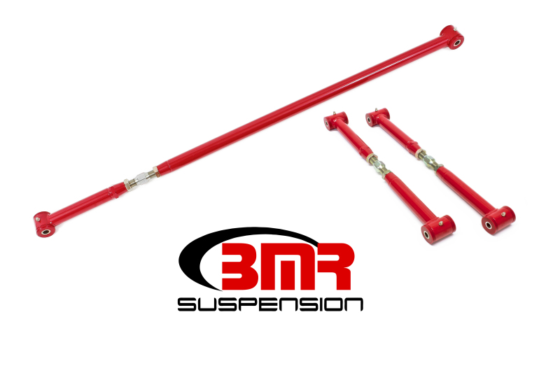 BMR 82-02 3rd Gen F-Body On-Car Adj. Rear Suspension Kit (Polyurethane) - Red - RSK035R