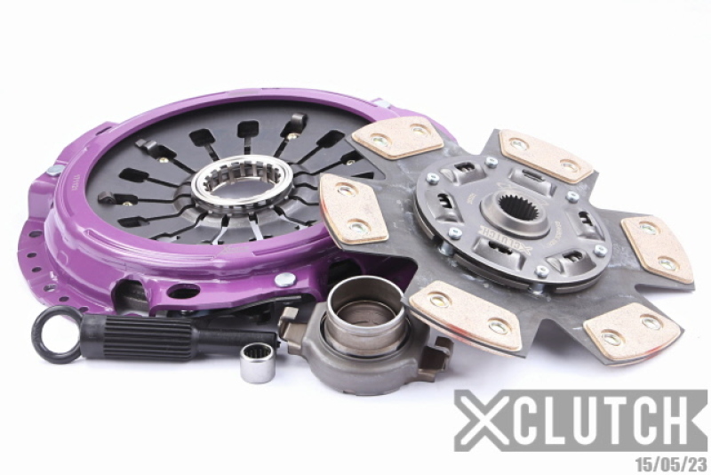 XClutch 93-95 Mazda RX-7 Touring 1.3L Stage 2R Extra HD Sprung Ceramic Clutch Kit - XKMZ24002-1R