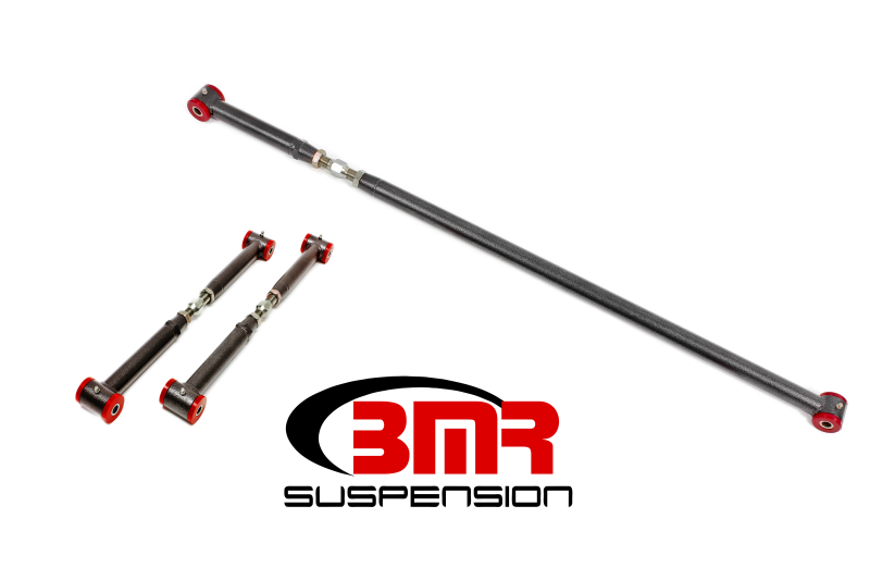 BMR 82-02 3rd Gen F-Body On-Car Adj. Rear Suspension Kit (Polyurethane) - Black Hammertone - RSK035H