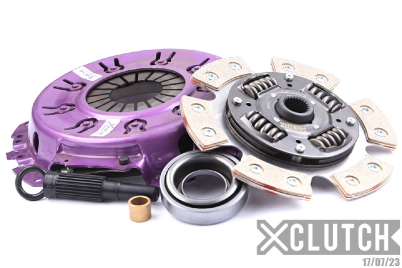 XClutch 88-90 Nissan 180SX S13 1.8L Stage 2 Sprung Ceramic Clutch Kit - XKNI23009-1B