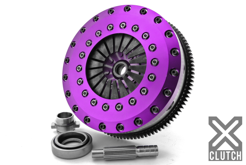 XClutch 91-98 Nissan 180SX S13 2.0L 9in Twin Solid Organic Clutch Kit - XKNI23531-2G