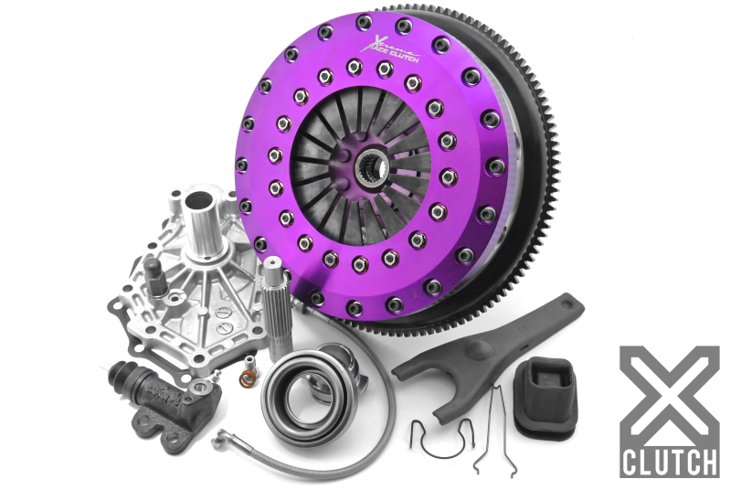 XClutch 01-02 Nissan Pathfinder SE 3.5L 9in Twin Solid Ceramic Clutch Kit - XKNI23582-2E