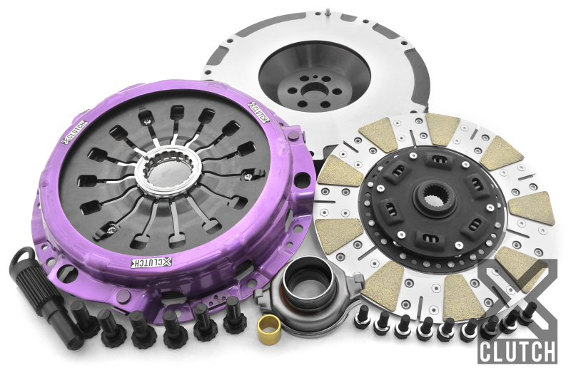 XClutch 99-02 Nissan Skyline GT-R 2.6L Stage 2 Cushioned Ceramic Clutch Kit - XKNI25515-1C