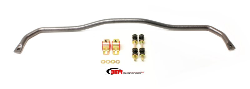 BMR 67-69 1st Gen F-Body Front Hollow 1.25in Sway Bar Kit w/ Bushings - Black Hammertone - SB004H