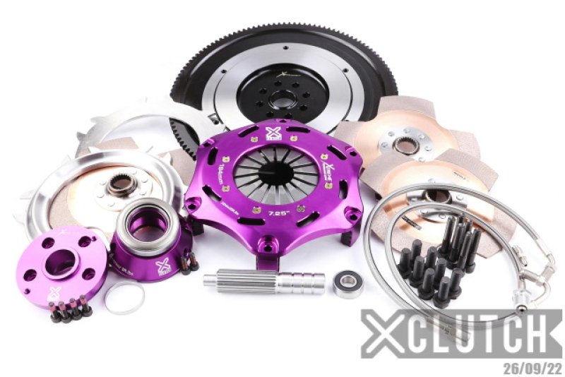 XClutch 15-21 Subaru WRX STi Base 2.5L 7.25in Triple Solid Ceramic Clutch Kit - XKSU18621-3E