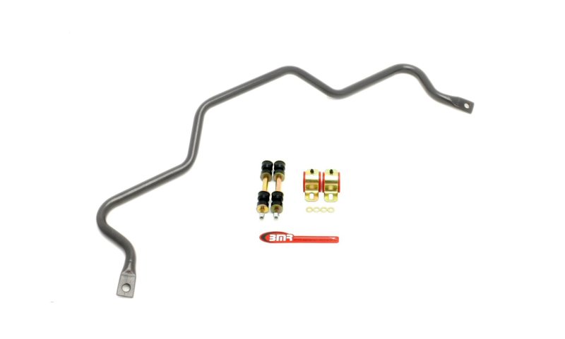 BMR 82-02 3rd Gen F-Body Rear Hollow 25mm Sway Bar Kit w/ Bushings - Black Hammertone - SB003H