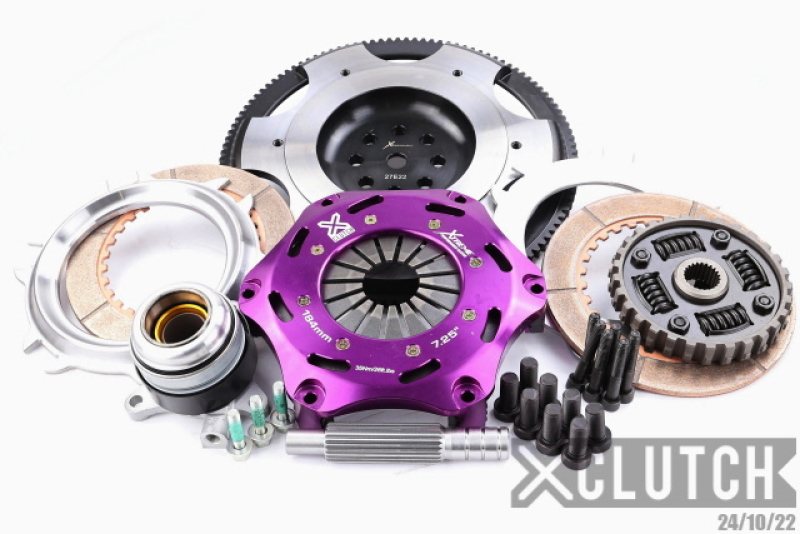 XClutch 23-24 Toyota GR Corolla Morizo Edition 1.6L 7.25in Twin Sprung Ceramic Clutch Kit - XKTY18628-2B