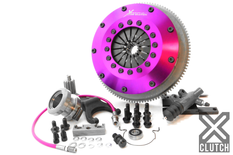 XClutch 93-95 Toyota Supra Twin Turbo 3.0L 8in Twin Sprung Ceramic Clutch Kit - XKTY20531-2B