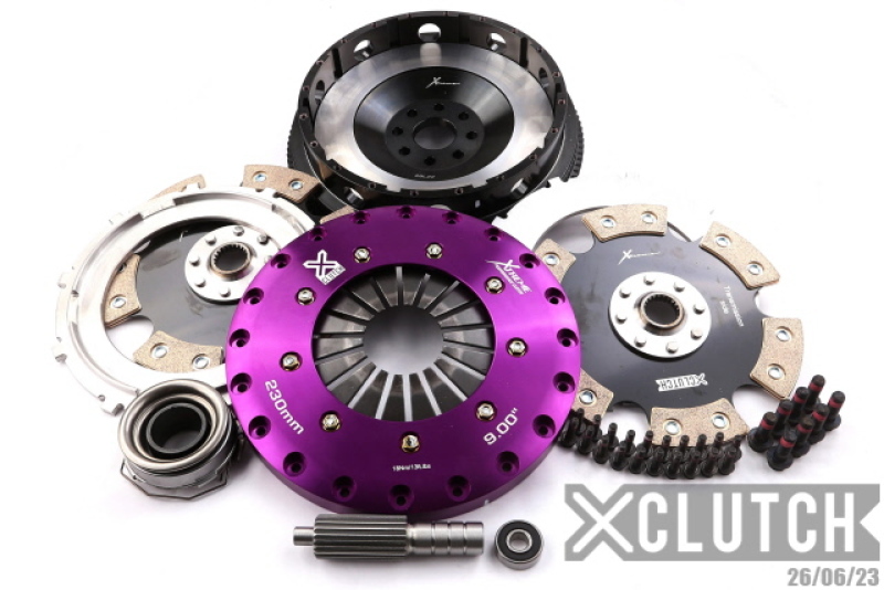 XClutch 02-05 Lexus IS300 Base 3.0L 9in Twin Solid Ceramic Clutch Kit - XKTY23533-2E