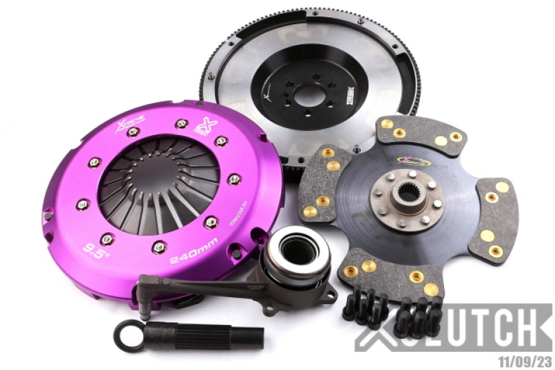 XClutch 05-06 Audi A3 Sportback 2.0L Stage 3 Carbon Race Clutch Kit - XKVW24696-1P