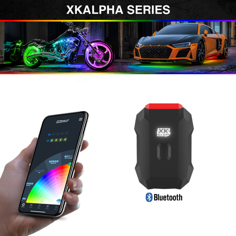 XK Glow Bluetooth Smartphone App Controller XKalpha - AP-CTRL