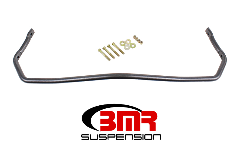 BMR 78-87 G-Body Rear Solid 1.0in Sway Bar Kit - Black Hammertone - SB021H