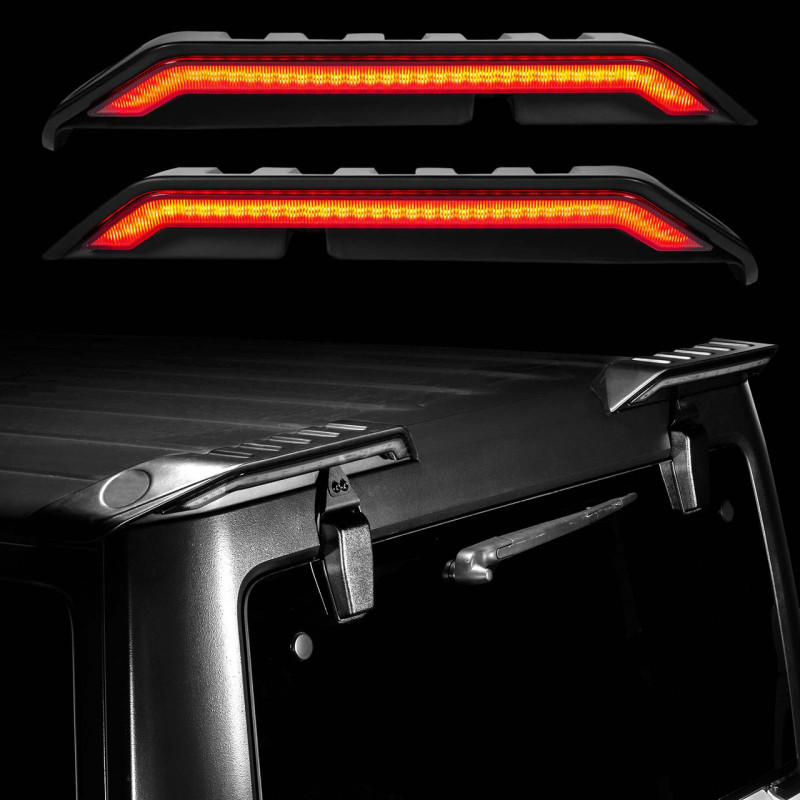XK Glow LED High Wing Tail Light for Jeep Wrangler JK - XK041025
