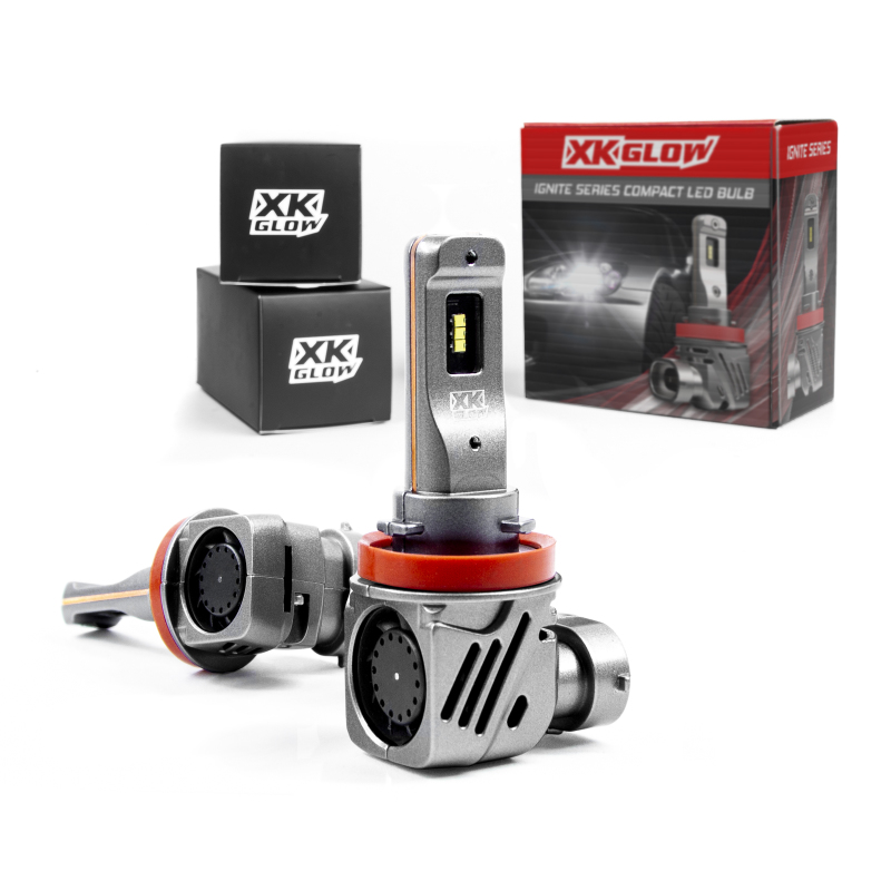 XK Glow H7 IGNITE Series Compact LED Bulb Kit - XK045005-H7