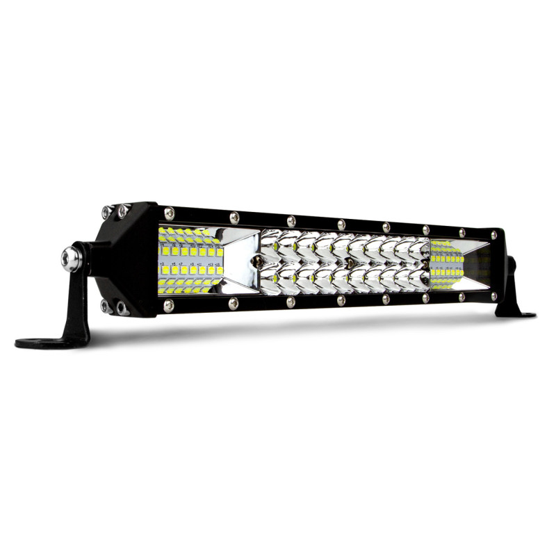 XK Glow 2-in-1 LED Light Bar w/ Pure White and Hunting Green Flood and Spot Work Light 10In - XK063010