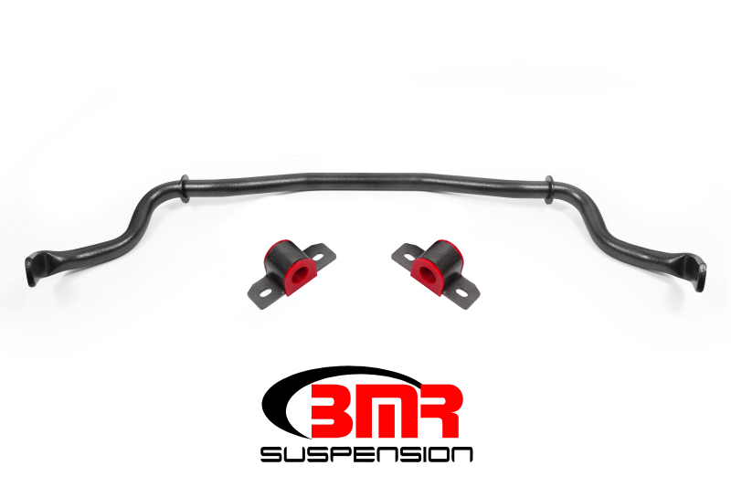 BMR 15-17 S550 Mustang Front Hollow 35mm 3-Hole Adj. Sway Bar Kit - Black Hammertone - SB044H