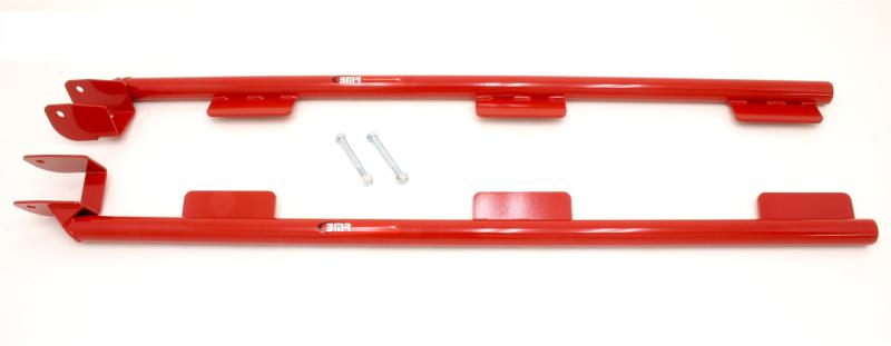 BMR 98-02 4th Gen F-Body Convertible LS1 Weld-On Tubular Subframe Connectors - Red - SFC003R