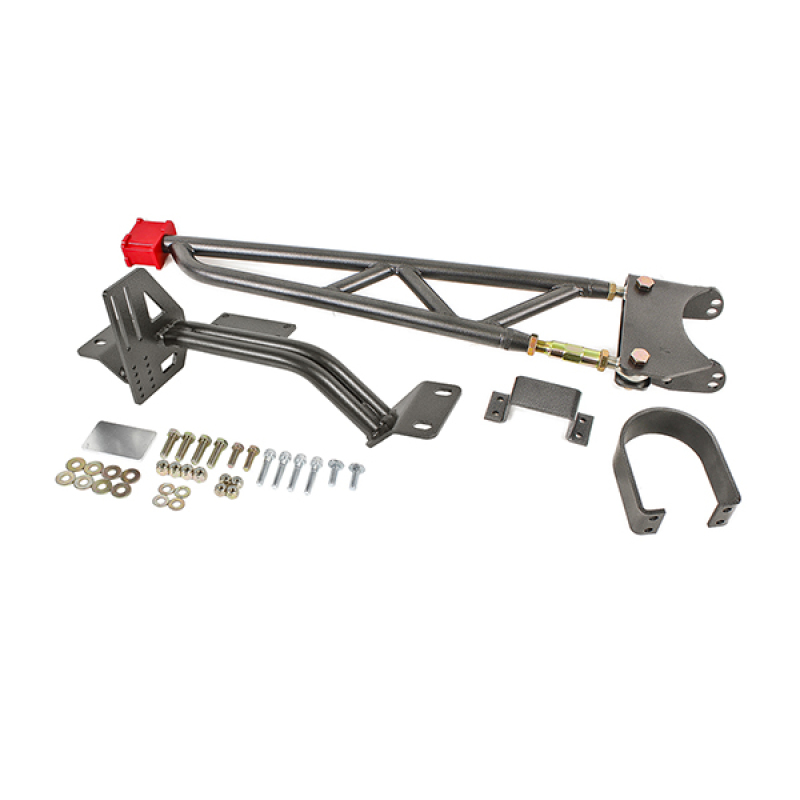 BMR 93-02 F-Body w/ DSL Torque Arm Tunnel Mount (For Long Tube Headers) - Black Hammertone - TA012H