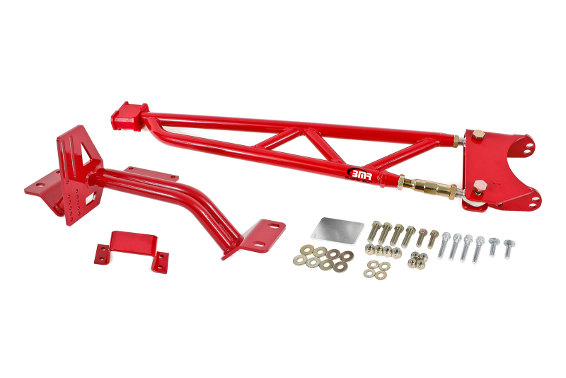 BMR 93-02 F-Body w/o DSL Torque Arm Tunnel Mount (For Long Tube Headers) - Red - TA014R