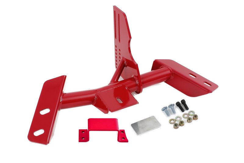 BMR 84-92 3rd Gen F-Body Torque Arm Relocation Crossmember T5 - Red - TCC015R