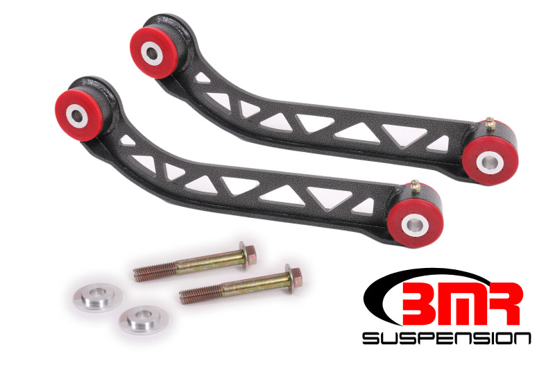 BMR 08-17 Challenger Non-Adj. Upper Control Arms (Polyurethane) - Black Hammertone - UCA110H